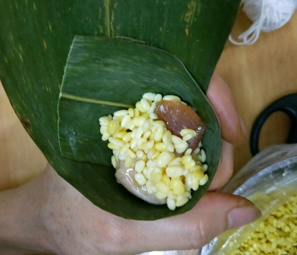 传统美味鲜肉粽子的做法及配料图片详解，传统美味鲜肉粽子制作详解与配料图片大全
