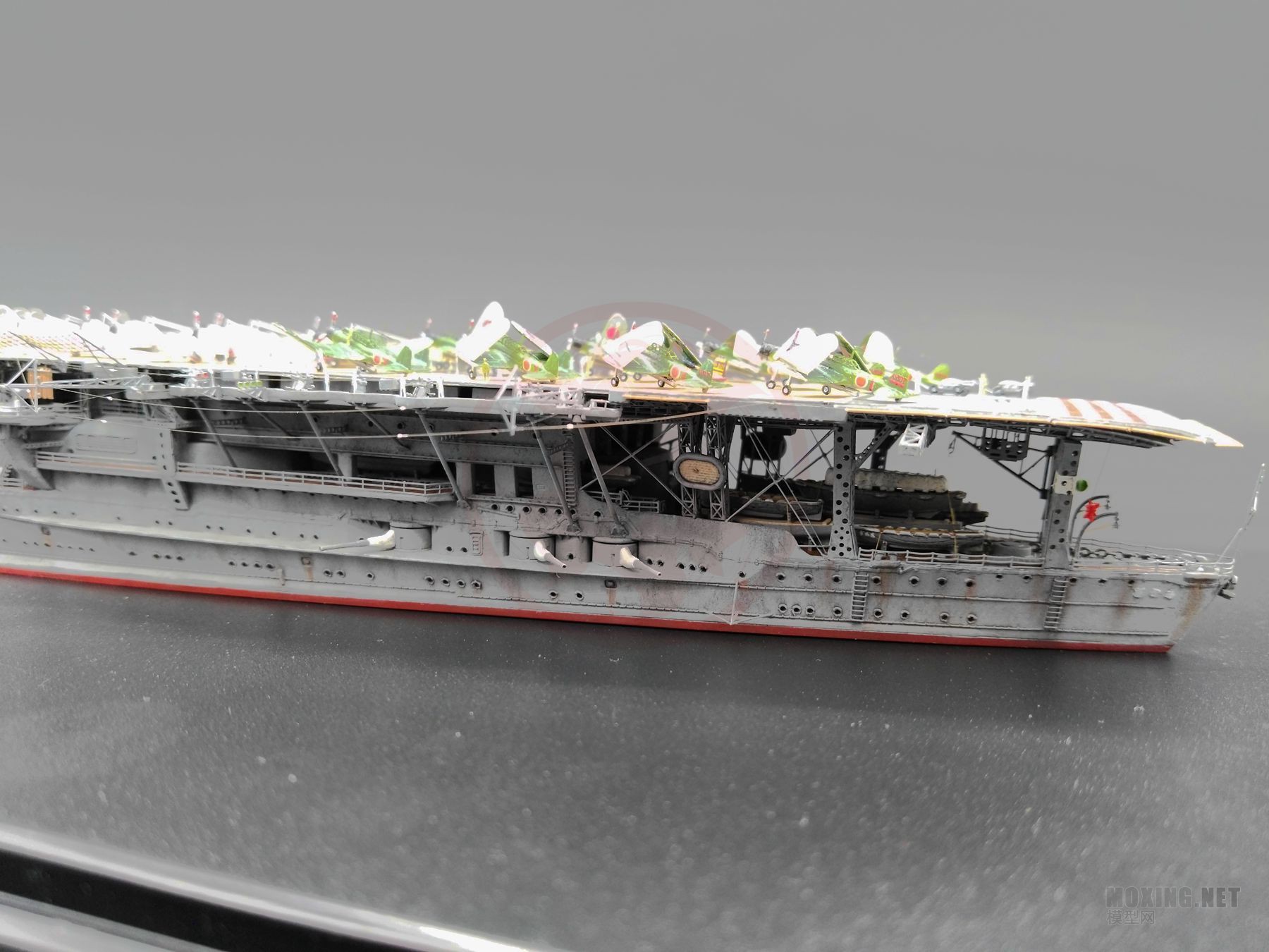 探索航空母舰模型手工制作的艺术与魅力——手工图片展示，航空母舰模型手工制作的艺术探索与魅力展示