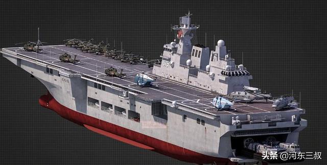 探索中国海军的崭新力量，075型两栖攻击舰，中国海军崭新力量，075型两栖攻击舰探索