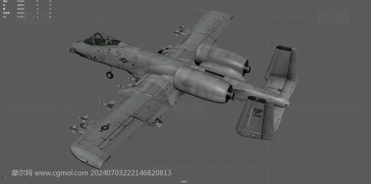 A-10疣猪攻击机的卓越性能，A-10疣猪攻击机的超凡性能