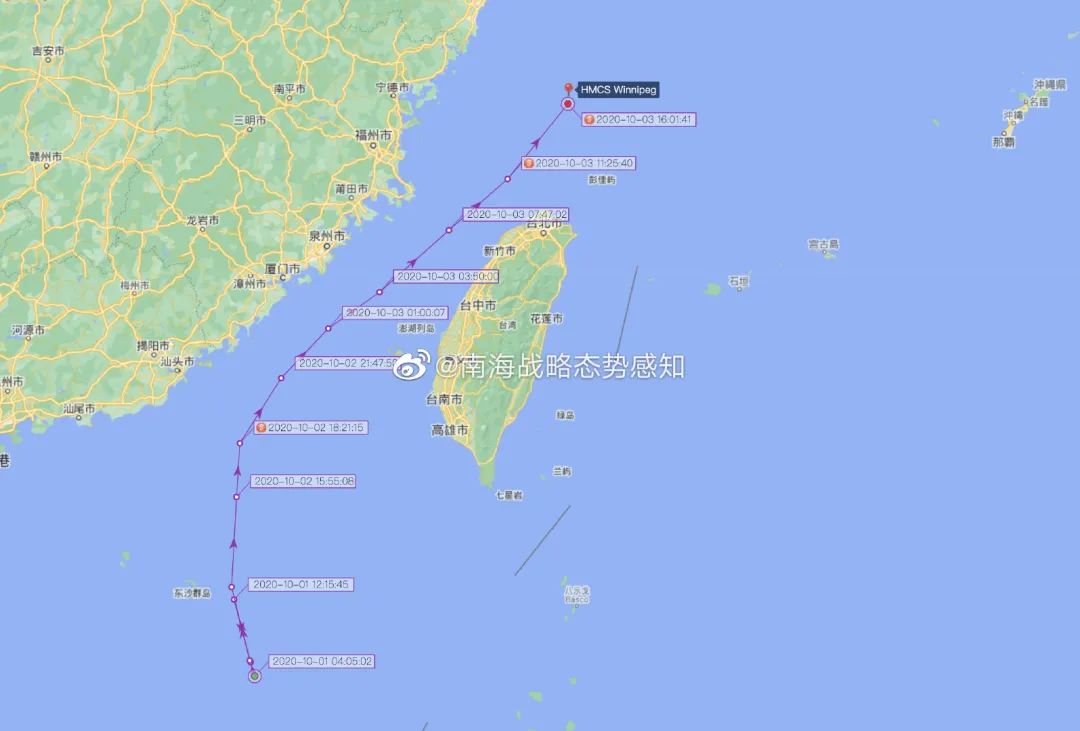 台湾海峡