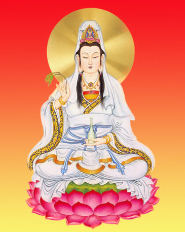 今天是观音——慈悲与智慧的化身，观音菩萨，慈悲与智慧的永恒化身