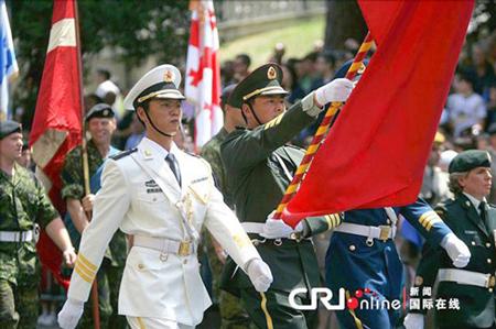 三军仪仗队与墨西哥，跨越国界的军事礼仪交流，三军仪仗队与墨西哥军事礼仪交流，跨越国界的友谊与传承