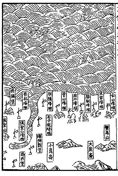 昆仑山简笔画图片，展现神秘山脉的简洁之美，昆仑山简笔画，简洁展现神秘山脉之美