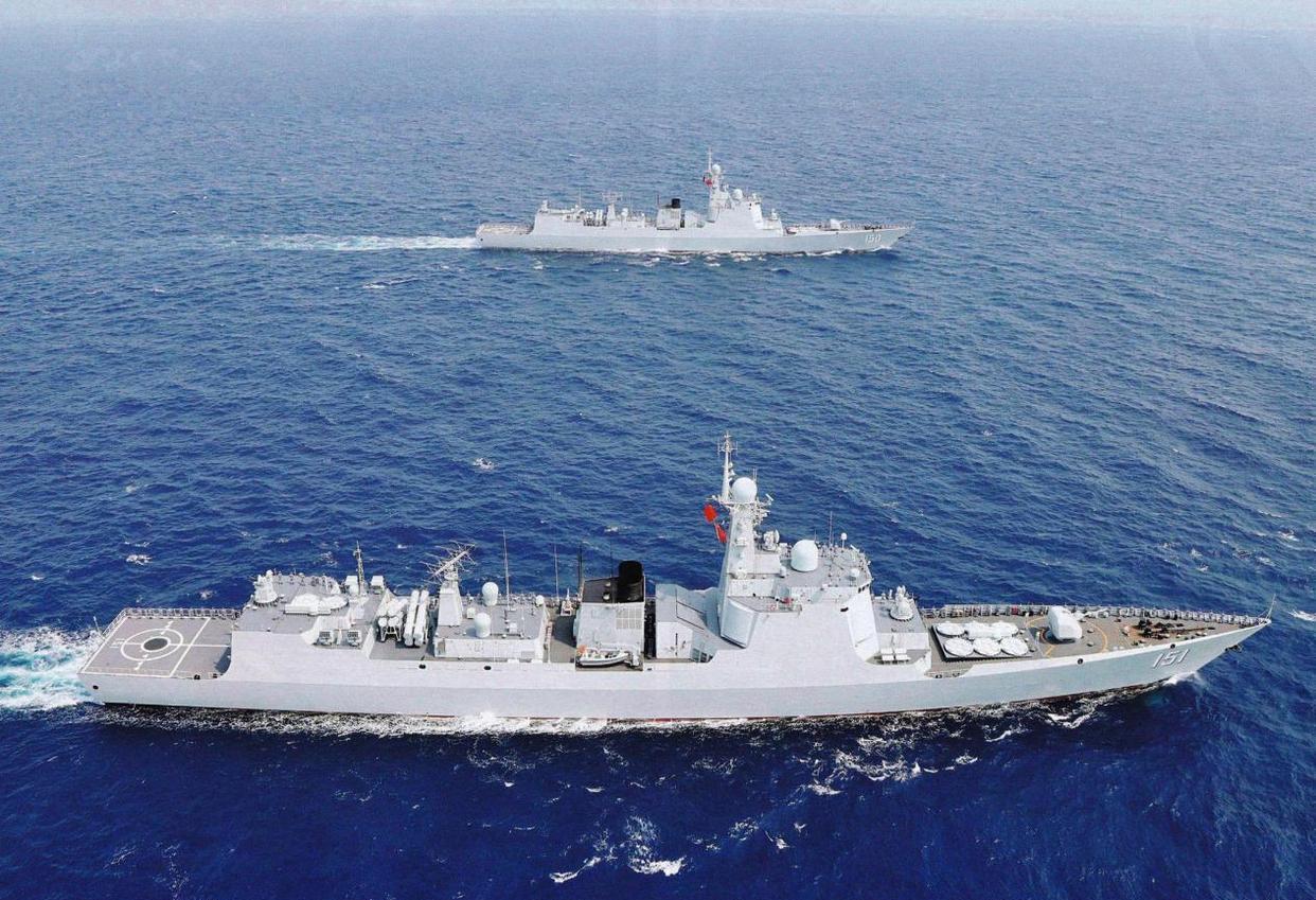 052C型驱逐舰服役时间