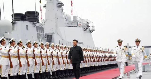 海军成立70周年海上阅兵首次提出，展现中国海洋强国的力量与决心，中国海军成立70周年海上阅兵，展现海洋强国力量与决心的壮丽瞬间