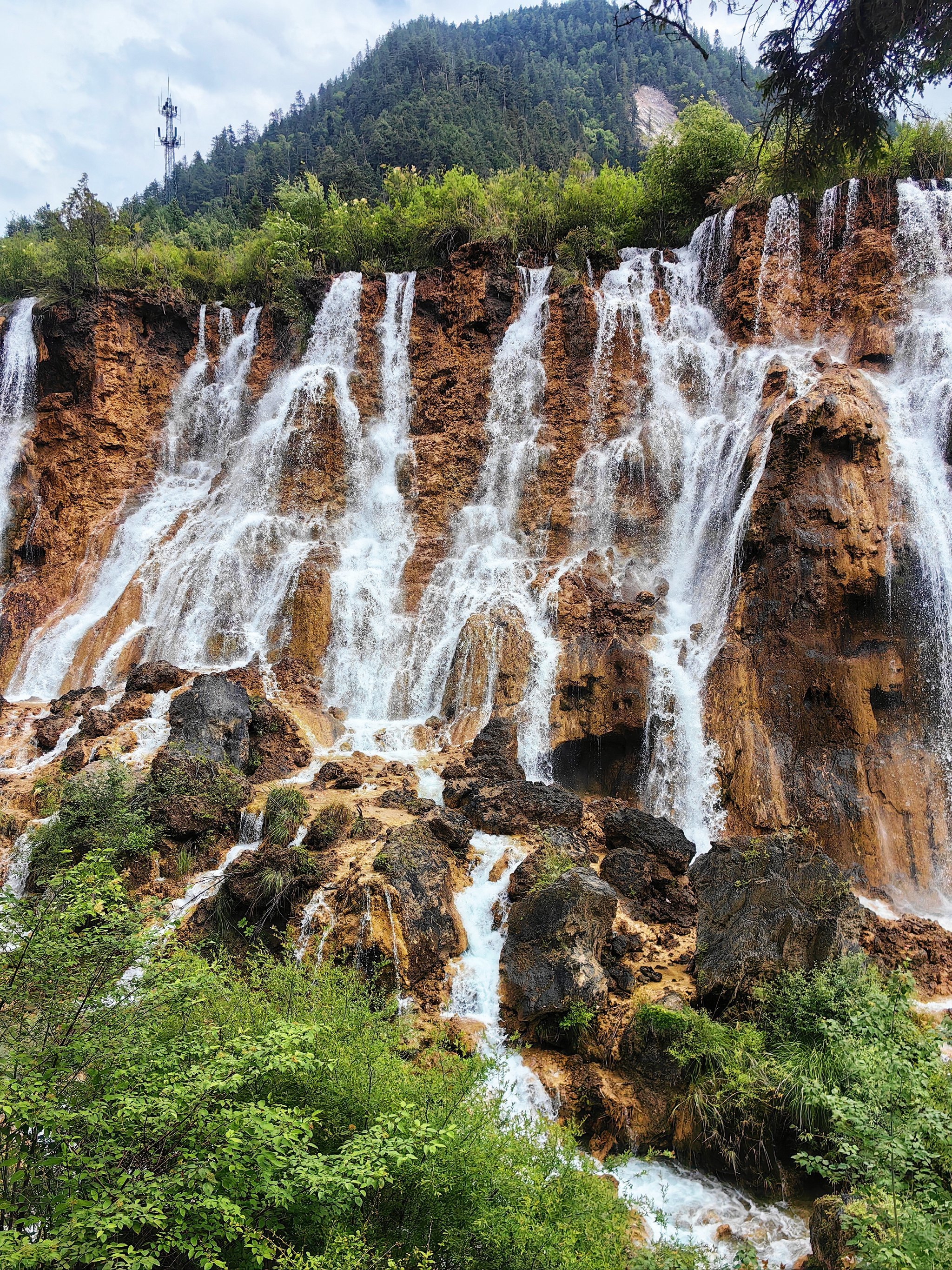 九寨沟诺日朗瀑布的壮美与神秘，九寨沟诺日朗瀑布的壮丽与神秘之旅