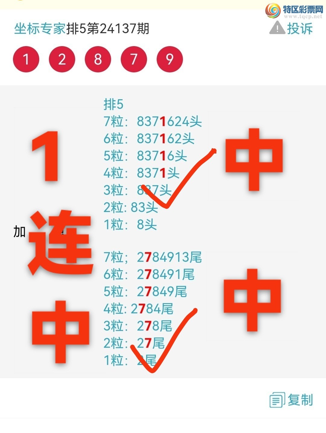 神秘数字组合